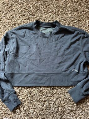 AYBL Women's Crewneck Sweatshirt in Dark Gray